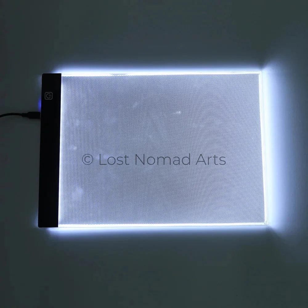 LED Graphic Tablet Writing Painting Light Box Tracing Board Copy Pads Digital Drawing Tablet Artcraft A4 Copy Table LED Board