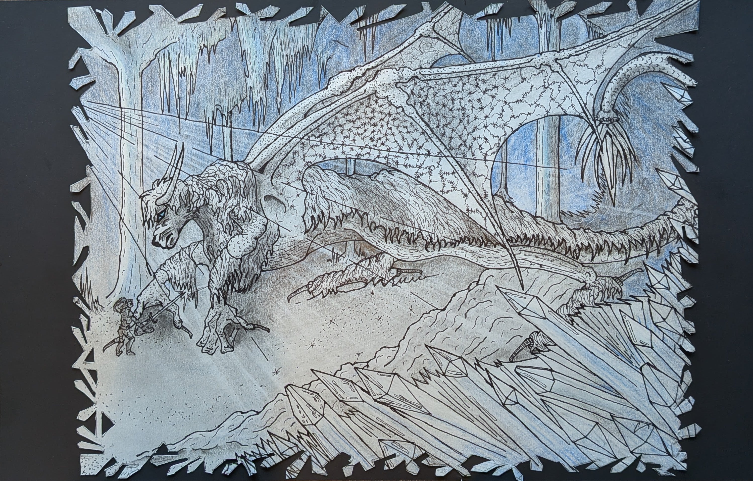 Ice Elemental Dragon