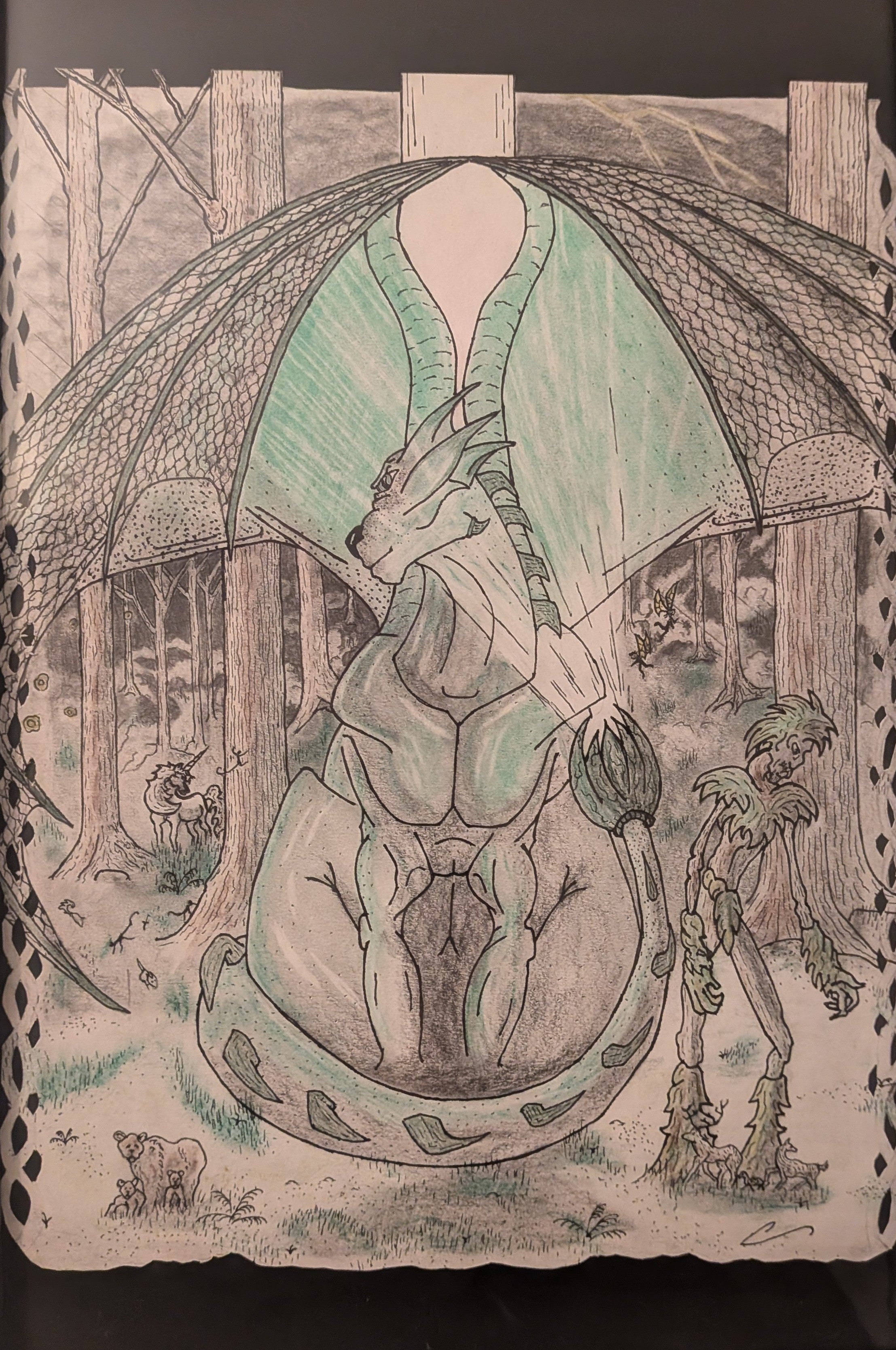 Forest Elemental Dragon