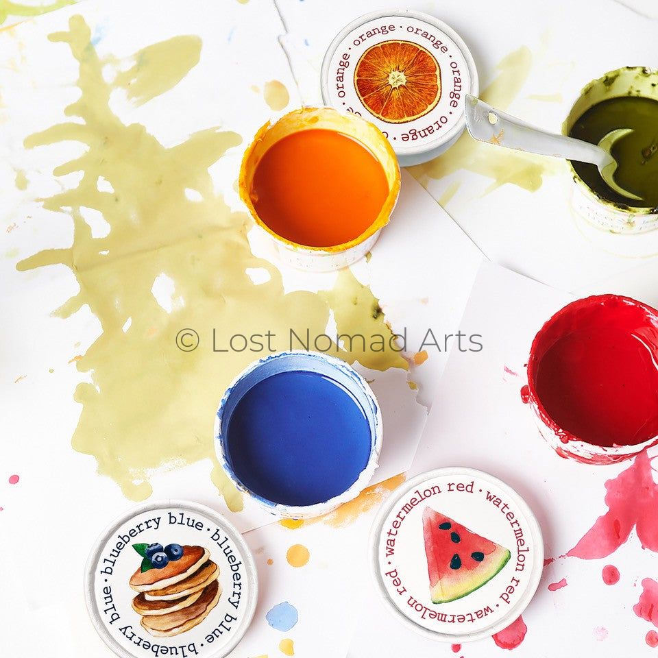 Finger Paint - Long Lasting, Shelf Stable Non-Toxic